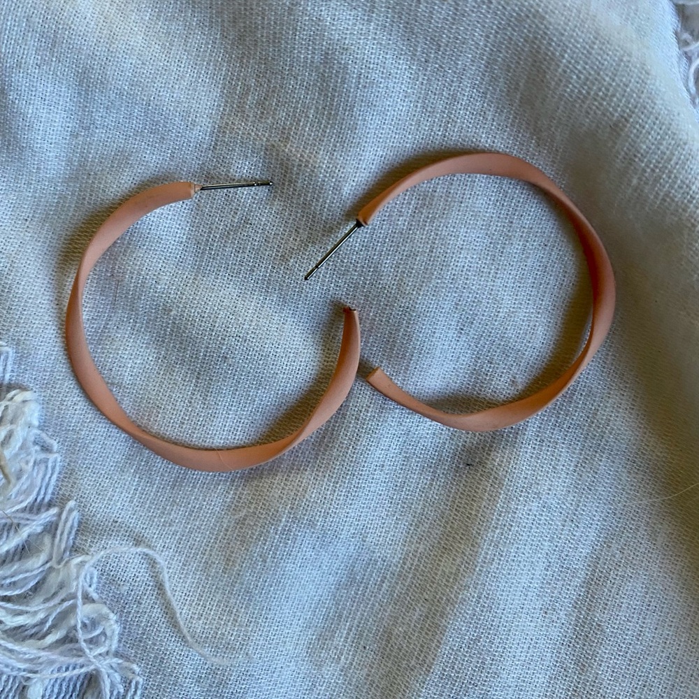 Light Pink Hoops